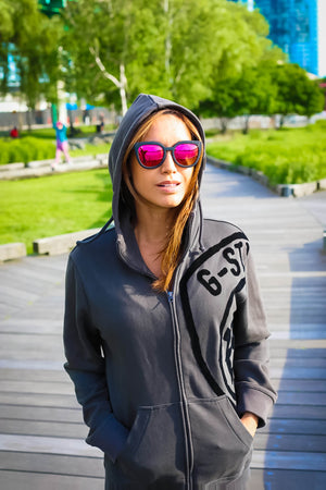 black cateye sunglasses for women