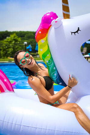 green polarized sunglasses for women
