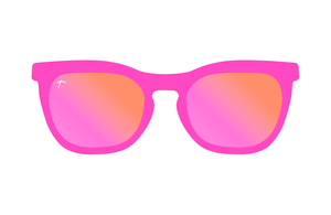 Pink with Rose running sunglasses for runners